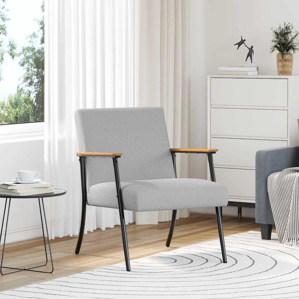 Fauteuil Wolkengrijs Stof Wolkengrijze stof