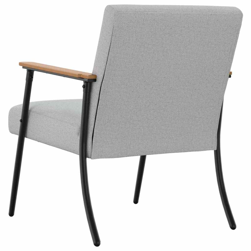 Fauteuil Wolkengrijs Stof Wolkengrijze stof