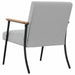 Fauteuil Wolkengrijs Stof Wolkengrijze stof