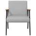 Fauteuil Wolkengrijs Stof Wolkengrijze stof