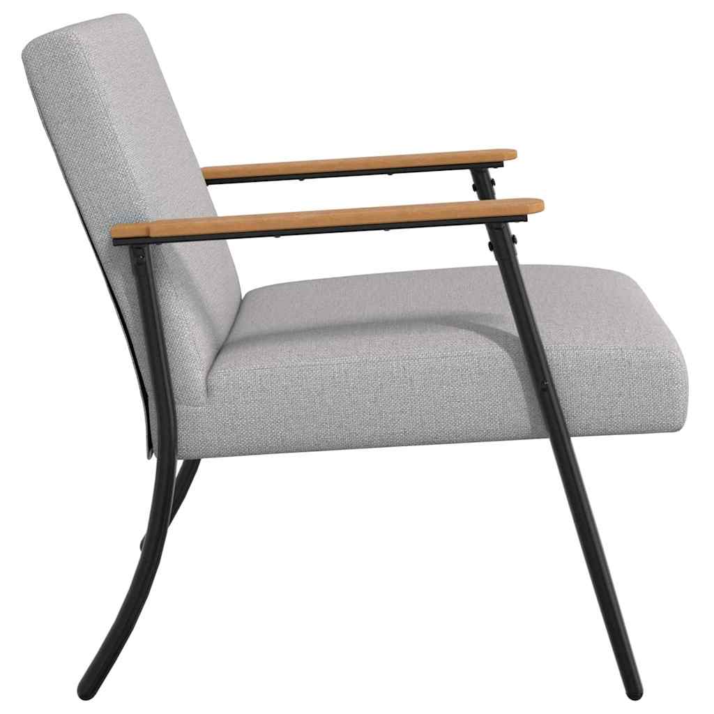 Fauteuil Wolkengrijs Stof Wolkengrijze stof