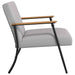 Fauteuil Wolkengrijs Stof Wolkengrijze stof