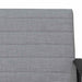 Fauteuil Lichtgrijs 59 x 75 x 78 cm Stof