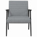 Fauteuil Lichtgrijs 59 x 75 x 78 cm Stof