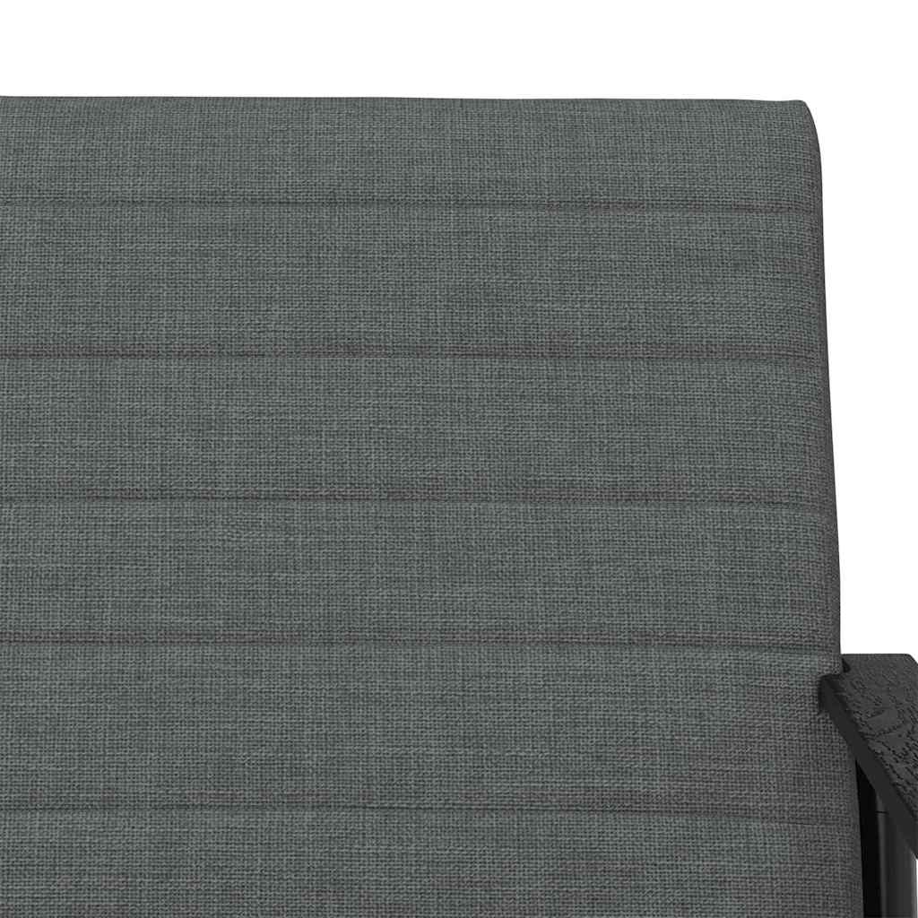 Fauteuil Donkergrijs 59 x 75 x 78 cm Stof