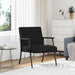 Fauteuil Zwart 59 x 75 x 78 cm Stof