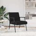 Fauteuil Zwart 59 x 75 x 78 cm Stof