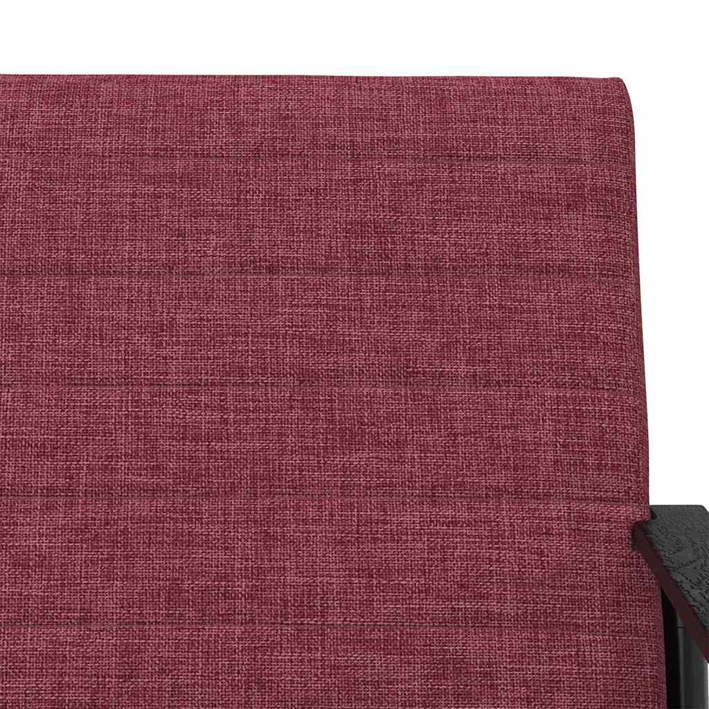 Fauteuil Wijnrood 59 x 75 x 78 cm Stof
