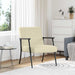 Fauteuil Crème 59 x 75 x 78 cm Stof