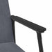 Fauteuil Donkergrijs 59 x 75 x 78 cm Fluweel