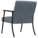 Fauteuil Donkergrijs 59 x 75 x 78 cm Fluweel