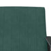 Fauteuil Donkergroen 59 x 75 x 78 cm Fluweel