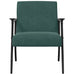Fauteuil Donkergroen 59 x 75 x 78 cm Fluweel