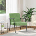 Fauteuil Lichtgroen 59 x 75 x 78 cm Fluweel