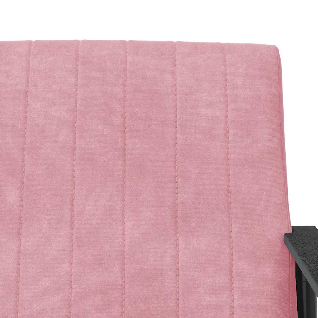 Fauteuil Roze 59 x 75 x 78 cm Fluweel
