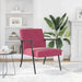 Fauteuil Wijnrood 59 x 75 x 78 cm Fluweel