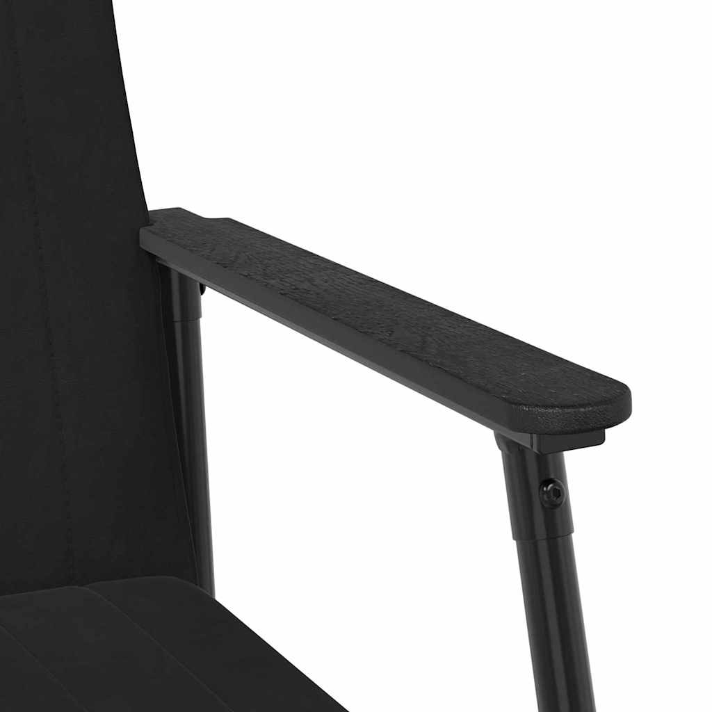 Fauteuil Zwart 59 x 75 x 78 cm Fluweel