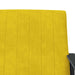 Fauteuil Geel 59 x 75 x 78 cm Fluweel