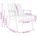 Fauteuil Geel 59 x 75 x 78 cm Fluweel