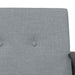 Fauteuil Lichtgrijs Stof