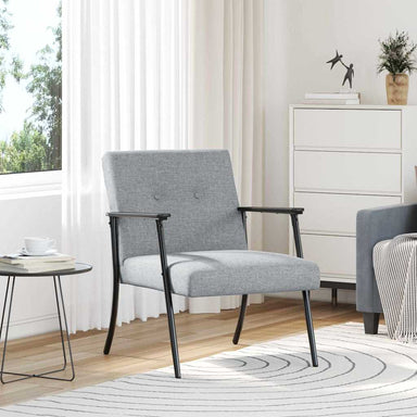 Fauteuil Lichtgrijs Stof