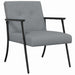 Fauteuil Lichtgrijs Stof