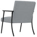 Fauteuil Lichtgrijs Stof