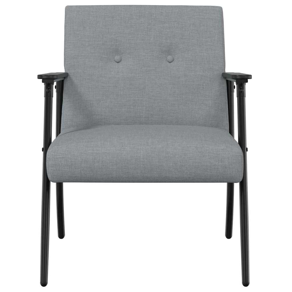Fauteuil Lichtgrijs Stof
