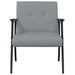 Fauteuil Lichtgrijs Stof