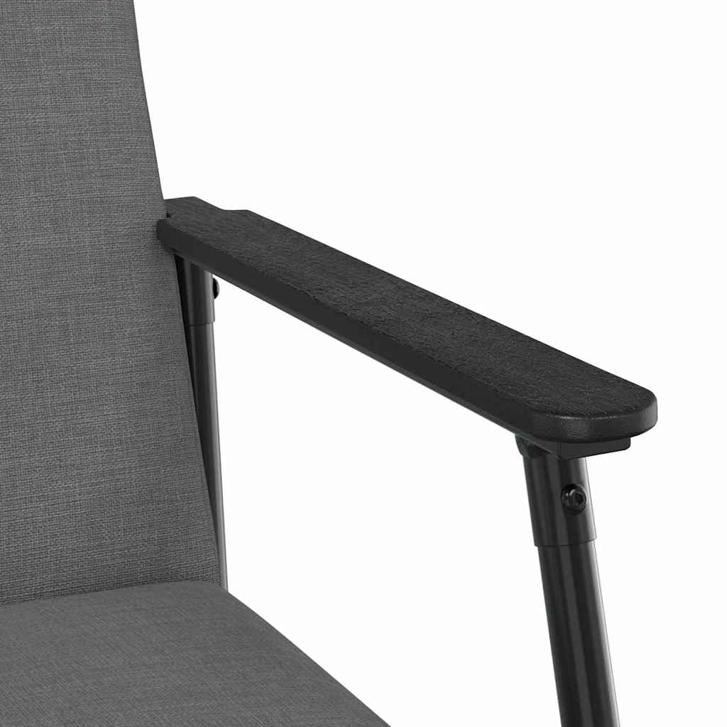 Fauteuil Donkergrijs Stof