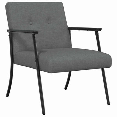 Fauteuil Donkergrijs Stof