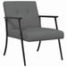 Fauteuil Donkergrijs Stof