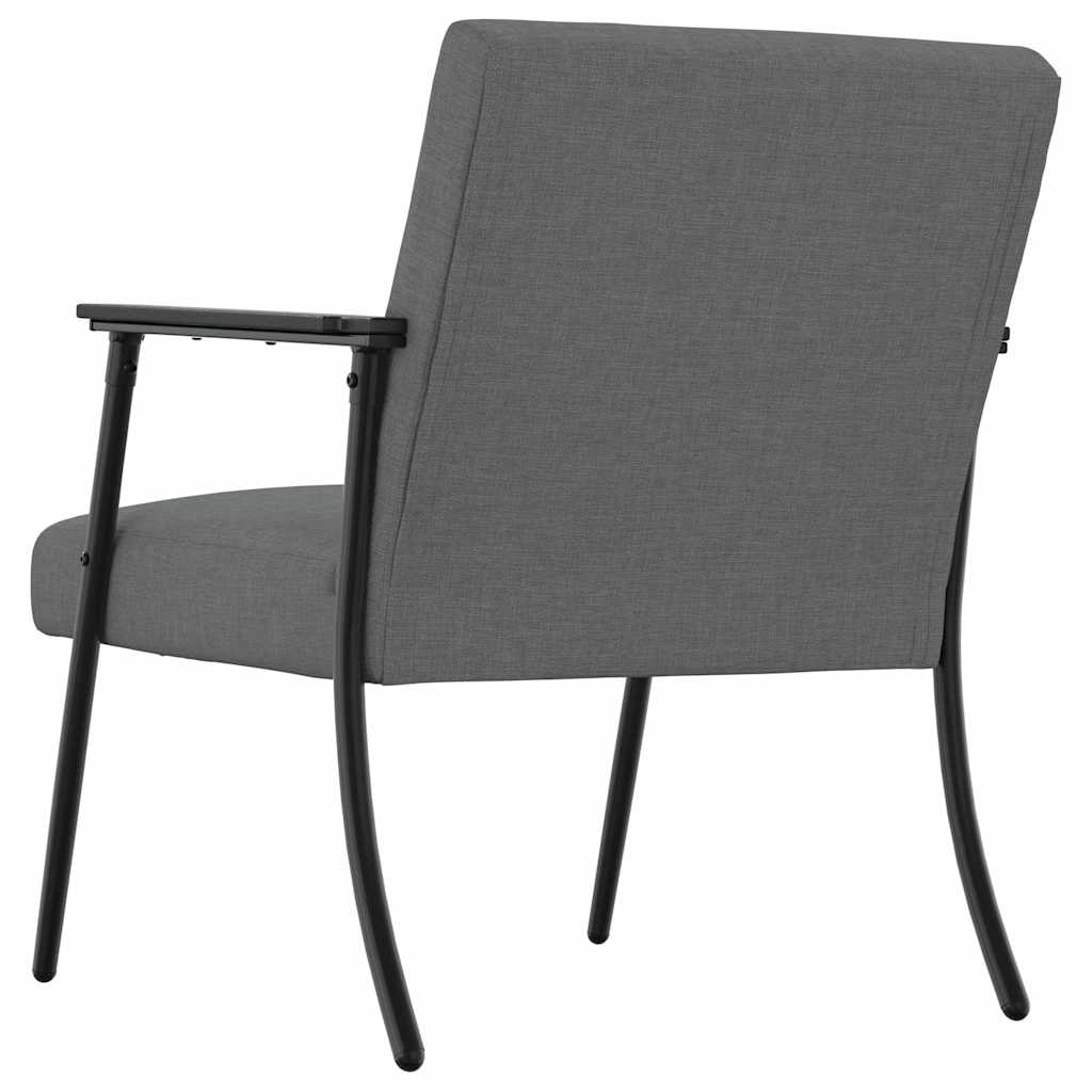 Fauteuil Donkergrijs Stof