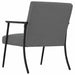 Fauteuil Donkergrijs Stof