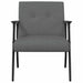 Fauteuil Donkergrijs Stof