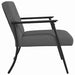Fauteuil Donkergrijs Stof