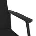 Fauteuil Zwart Stof