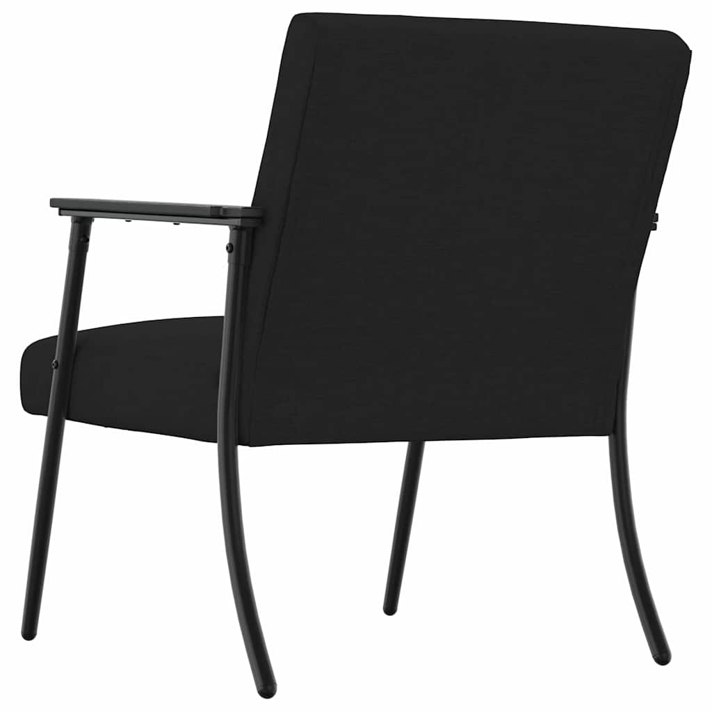 Fauteuil Zwart Stof