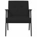 Fauteuil Zwart Stof