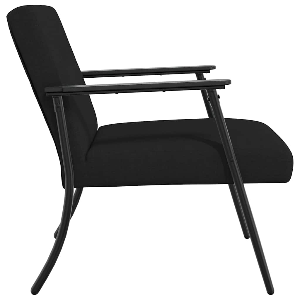 Fauteuil Zwart Stof