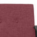 Fauteuil Wijnrood Stof