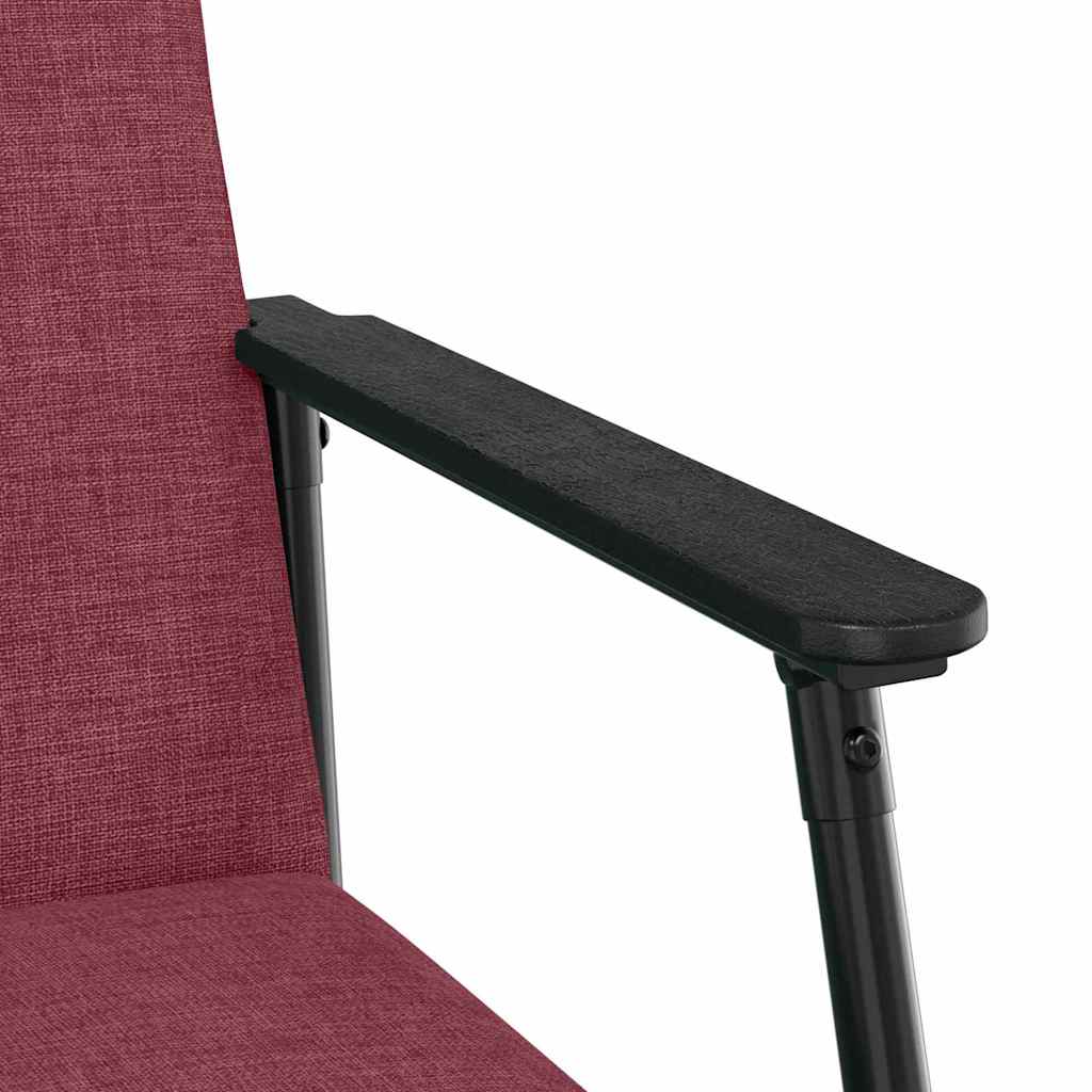 Fauteuil Wijnrood Stof