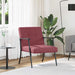 Fauteuil Wijnrood Stof