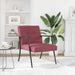 Fauteuil Wijnrood Stof