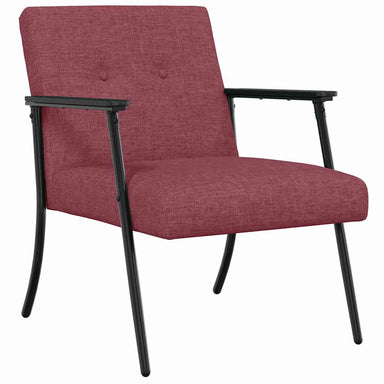 Fauteuil Wijnrood Stof