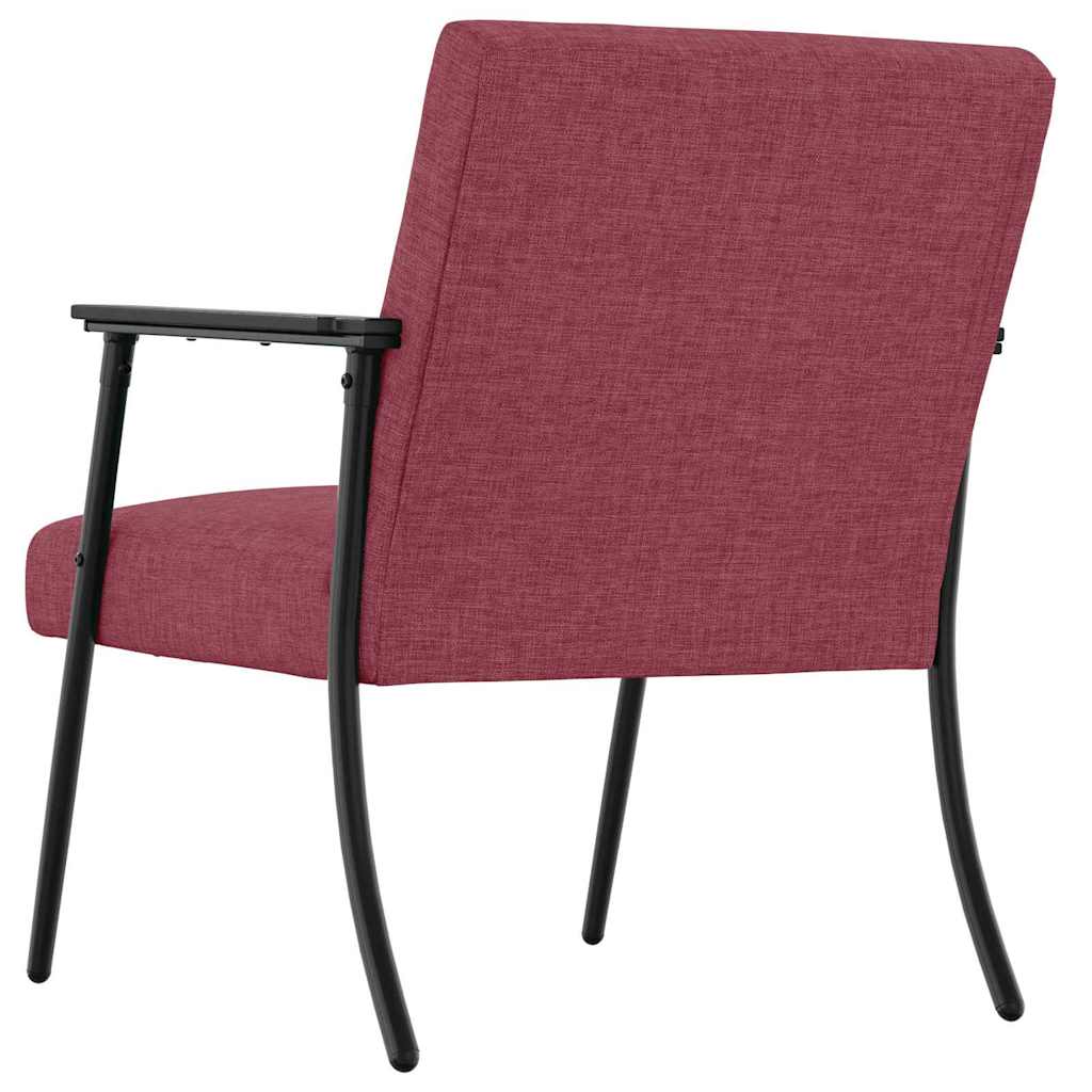 Fauteuil Wijnrood Stof