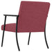 Fauteuil Wijnrood Stof