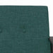 Fauteuil Donkergroen Stof