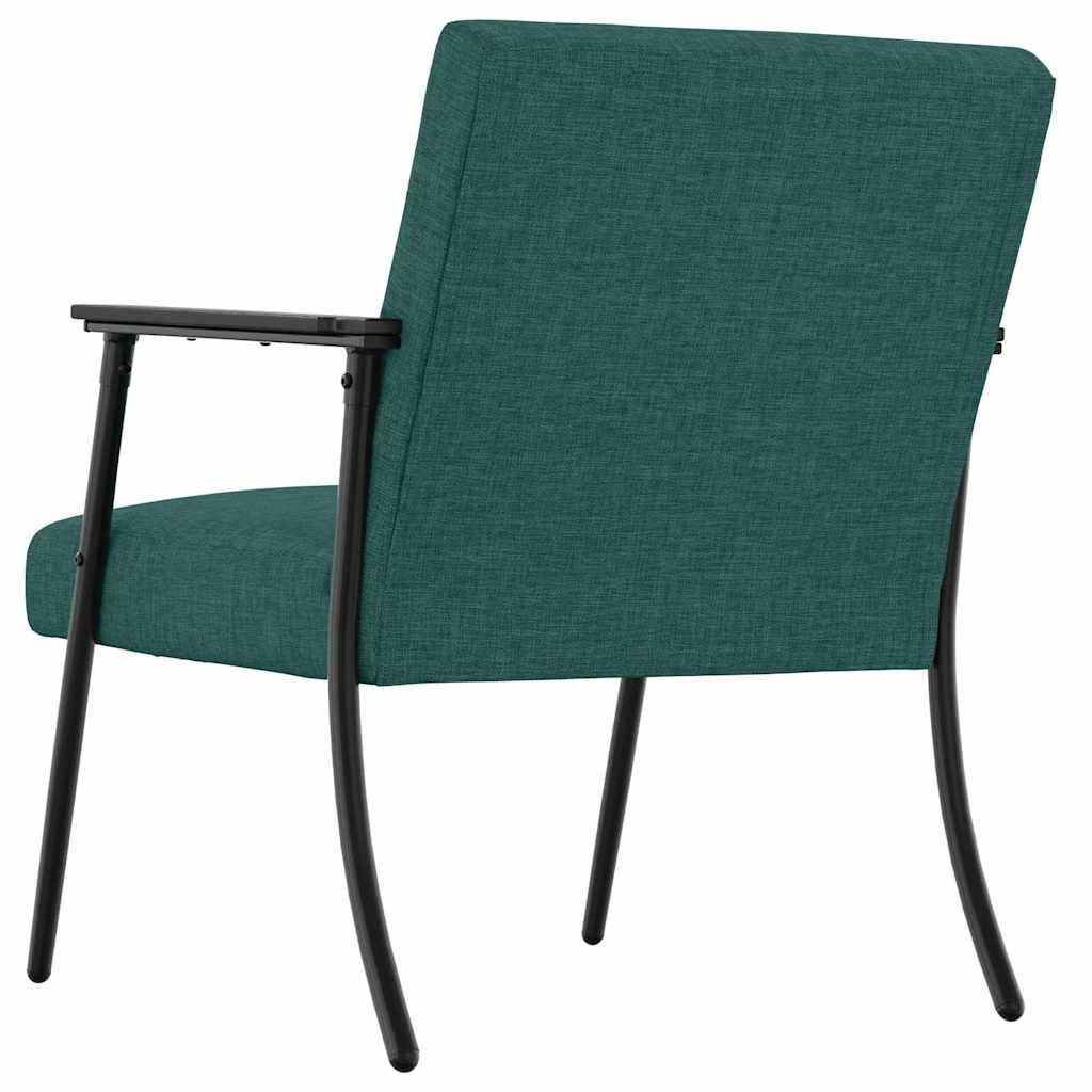 Fauteuil Donkergroen Stof