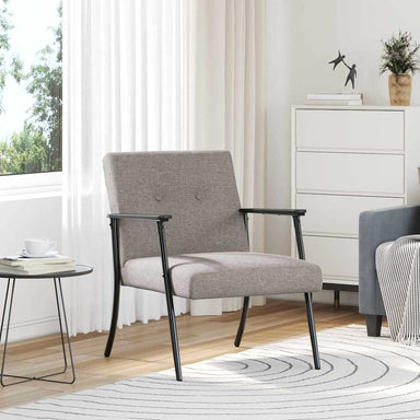 Fauteuil Taupe Stof
